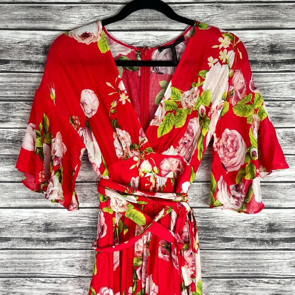 BCBGMAXAZRIA Rose Bloom Maxi Dress - New with tags - Picture 3 of 16